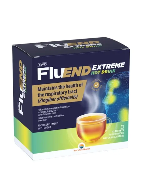SWP Fluend Extreme hot drink 10 x 4.5 g