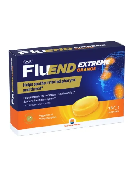 SWP Fluend extreme orange 16 Pastillen