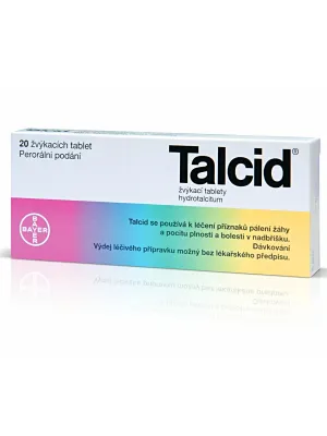 Talcid 500 mg 20 Kautabletten