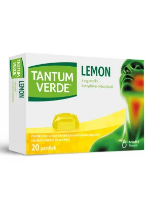 Tantum Verde Lemon 3 mg 20 Pastillen