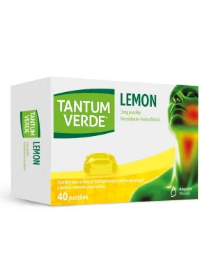 Tantum Verde Lemon 3 mg 40 Pastillen