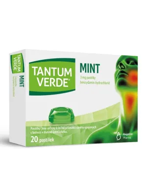 Tantum Verde Mint 3 mg 20 Pastillen