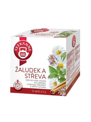 TEEKANNE Magen und Darm (Kräutertee) 10 Aufgussbeutel x 2 g