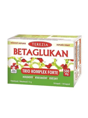 Terezia Betaglukan Trio Komplex forte 30 Kapseln