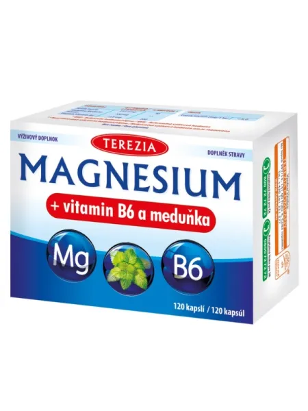 TEREZIA Magnesium + Vitamin B6 und Zitronenmelisse 120 Kapseln