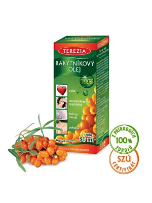 TEREZIA Sanddornöl 100% Tropfen 30 ml