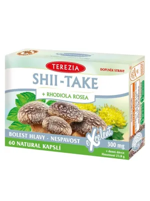 TEREZIA Shii-Take + Rhodiola Rosea 60 Kapseln