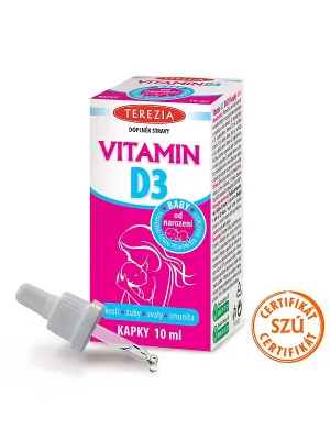 Terezia Vitamin D3 400 IU Tropfen 10 ml