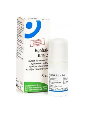 Hyabak 0.15% Augentropfen 5 ml