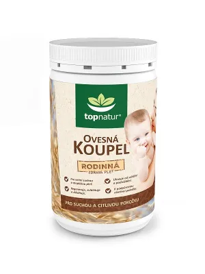 TOPNATUR Haferflockenbad Familie Dose 350 g