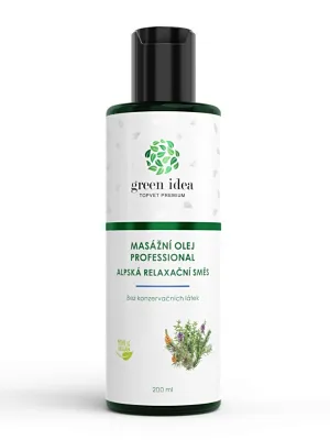 TOPVET Alpen-Entspannungsmischung Massageöl 200 ml