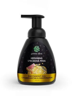 Green idea Seiden-Duschschaum - Sanddornöl mit Orange und Grapefruit 300 ml