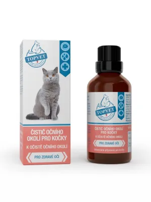 TOPVET Reiniger des Augenbereichs für Katzen 50 ml