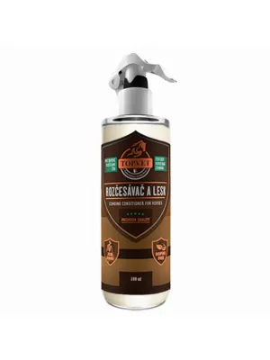 TOPVET Spray-Conditioner für Kämmen und Glanz von Pferdehaar 500 ml