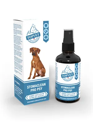 TOPVET Stomaclean Mundspray für Hunde 50 ml