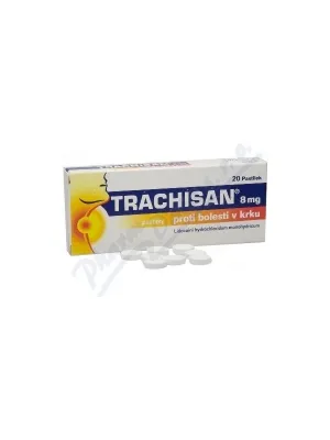 Trachisan 8 mg gegen Halsschmerzen 20 Pastillen