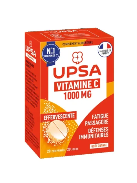 UPSA Vitamin C 1000 mg 20 Brausetabletten