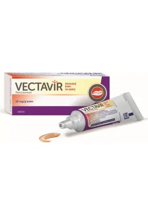 Vectavir getönte Lippenherpescreme 10 mg/g Creme 2 g