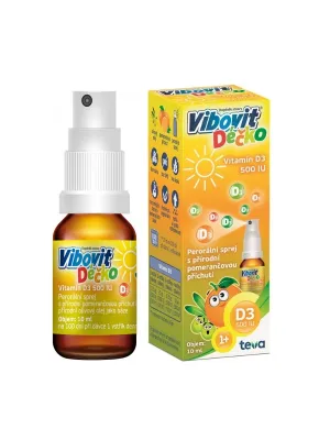 Vibovit Decko Vitamin D3 500 IU (IE) Spray 10 ml