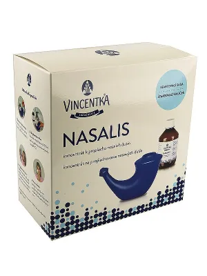 Vincentka Nasalis Start Set (300 ml Vincentka Nasalis und 1 Plastikspülkänchen)