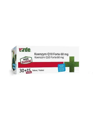 Virde Coenzym Q10 Forte 30 Tabletten + 15 Tabletten Gratis