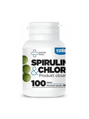Virde Spirulina Plus Chlorella 100 Tabletten