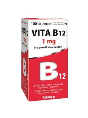 Vita B12 1 mg 100 Kautabletten