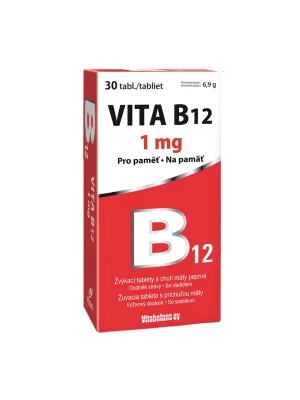 Vita B12 1 mg 30 Kautabletten