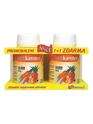 VitaHarmony Beta-Carotin 10.000 IE 100 + 100 Kapseln