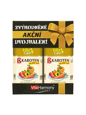 VitaHarmony Beta-Carotin 10.000 IE 100 + 100 Kapseln