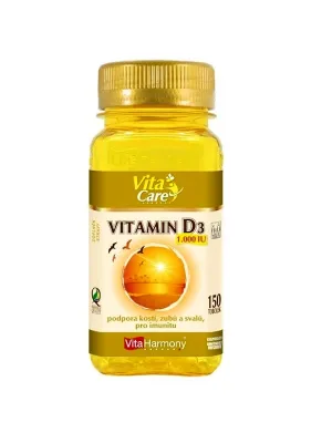 Vitaharmony Vitamin D3 1000 IU 150 Kapseln