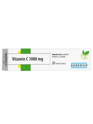 Vitamin C 1000 mg Generica 20 Brausetabletten