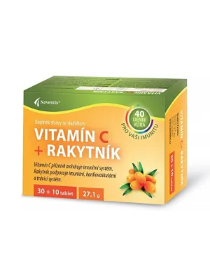 Vitamin C + Sanddorn 30+10 Tabletten