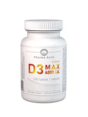 Vitamin D3 MAX 4.000 IE 100 Tabletten