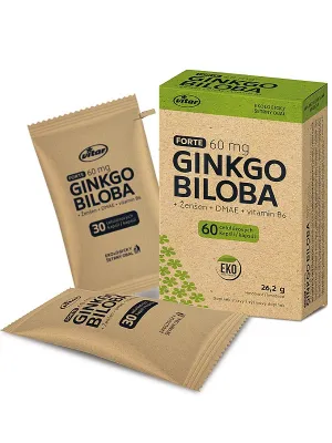 Vitar Ginkgo biloba 60 mg + DMAE + Vitamin B6 ECO 60 Kapseln