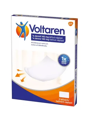 Voltaren 1x täglich Heilpflaster 140 mg 5 Stück