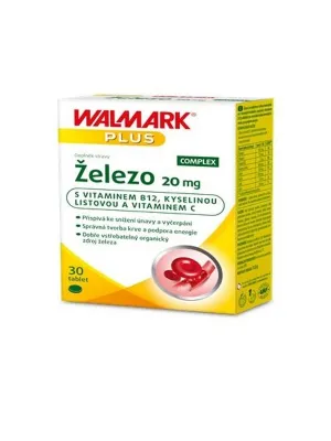 WALMARK Eisen 20 mg 30 Tabletten
