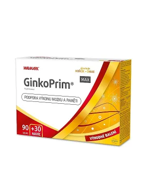 WALMARK GinkoPrim MAX 90 + 30 Tabletten Promo 2023