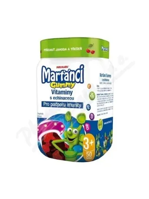 WALMARK Marťánci Gummy Echinacea 20 mg 50 Gelatinetabletten