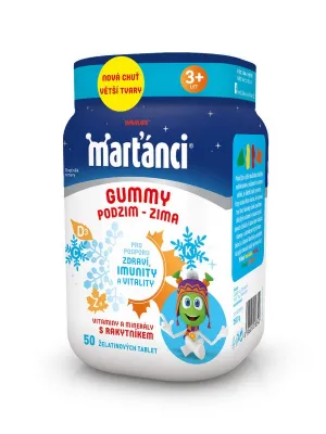 Walmark Martanci Gummy Herbst-Winter 50 Gelatinetabletten