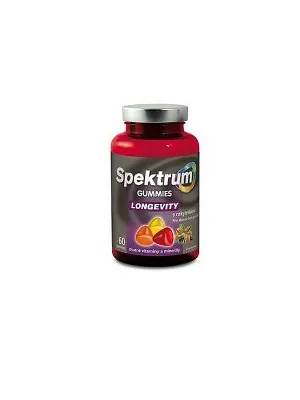 Walmark Spektrum Gummies Longevity 60 Gelatine-Tabletten