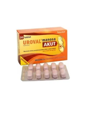 WALMARK Uroval Manosa Akut 20 Tabletten