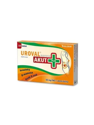 WALMARK Uroval Manosa Akut Plus 10 Tabletten