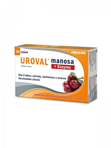 WALMARK Uroval Manosa + Enzyme 30 Tabletten