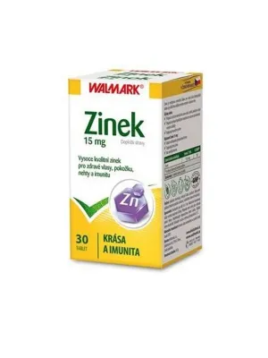 WALMARK Zink 15 mg 30 Tabletten