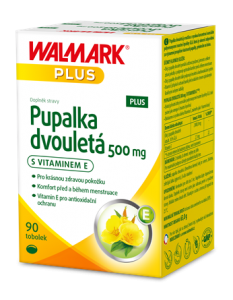 WALMARK Gemeine Nachtkerze 500 mg Plus mit Vitamin E 90 Kapseln