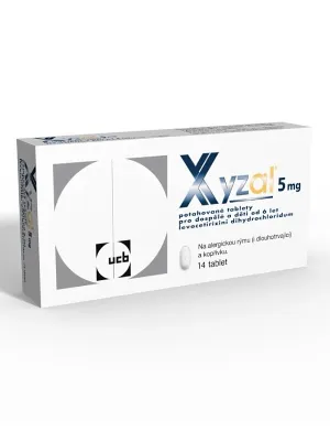 Xyzal 5 mg Levocetirizin 14 Tabletten