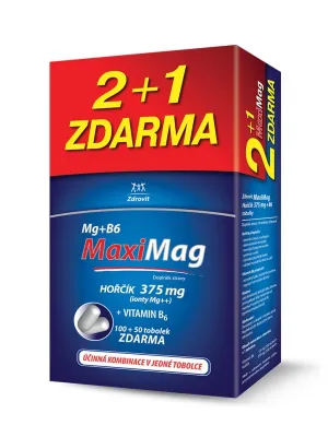 Zdrovit MaxiMag Magnesium 375 mg + Vitamin B6 100+50 Kapseln