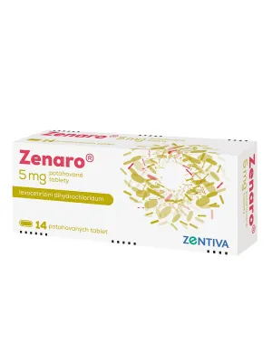 Zenaro 5 mg Levocetirizin 14 Tabletten