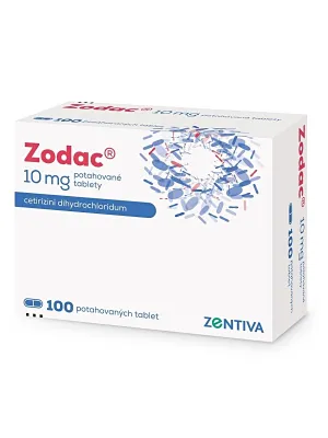 Zodac 10 mg Cetirizin 100 Tabletten